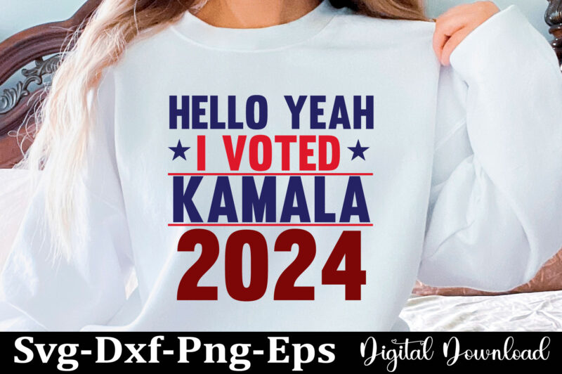 KAMALA HARRIS SVG Png Kamala Harris 2024 Bundle