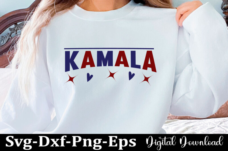 KAMALA HARRIS SVG Png Kamala Harris 2024 Bundle