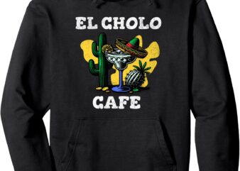 el cholo cafe Pullover Hoodie vector clipart