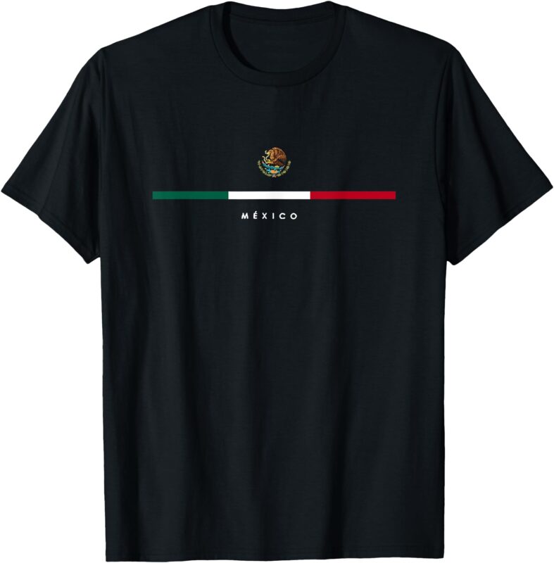 mexico mexican flag vintage mexican independence day T-Shirt