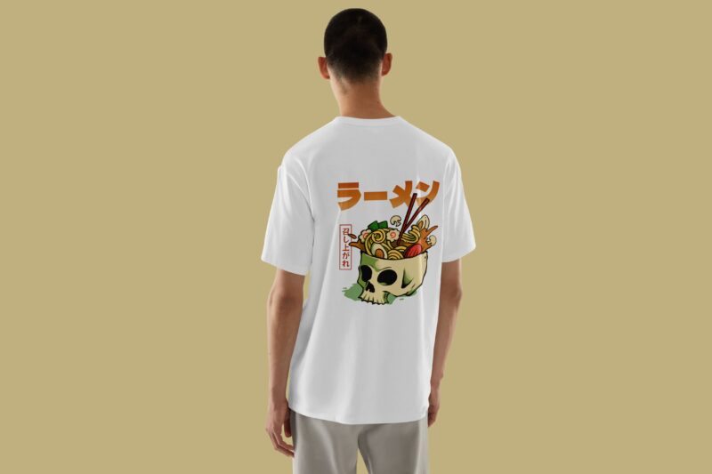 Ramen Forever T-shirt Design