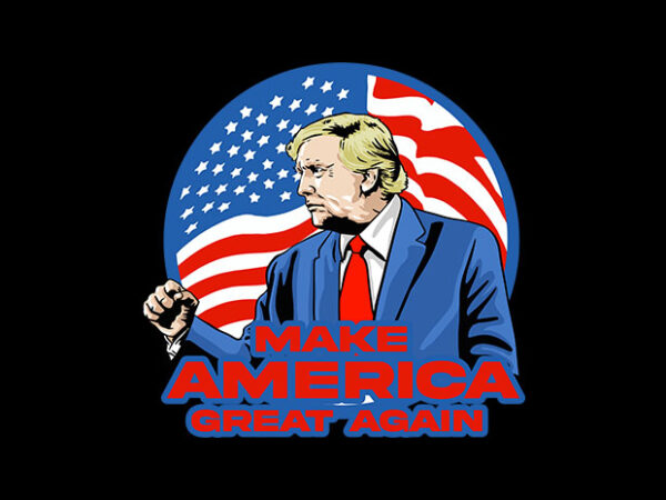 Great trump t shirt design template