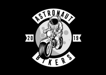 Astronaut bikers