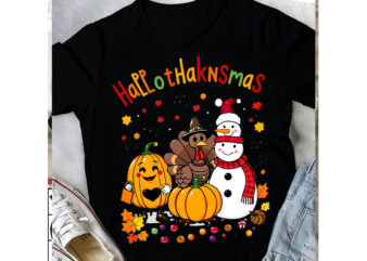 Hallothankmas T-Shirt Design, Halloween t-shirt design,halloween,Halloween t-Shirt Design bundle,Happy helloween t-shirt design,halloween