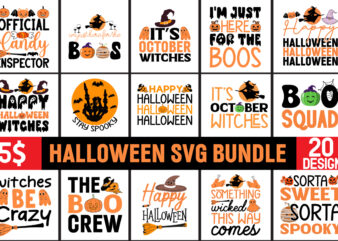 Halloween SVG Bundle,Halloween,Hocus Pocus SVG Bundle, Sanderson Sisters Svg, Hocus Pocus Clipart, Witches Svg, Halloween Svg, graphic t shirt