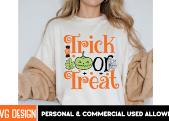 TRICK OR TREAT T-shirt design ,Halloween t-shirt design,halloween,Halloween t-Shirt Design bundle,Happy helloween t-shirt design,helloween,