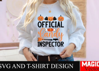 Official Candy Inspector SVG Cut File,Hocus Pocus SVG Bundle, Sanderson Sisters Svg, Hocus Pocus Clipart, Witches Svg, Halloween Svg, Svg fi t shirt design online