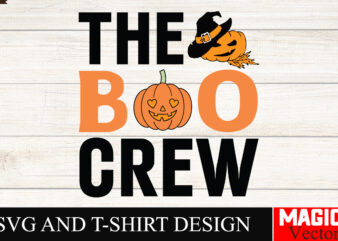 The Boo Crew SVG Cut File,Hocus Pocus SVG Bundle, Sanderson Sisters Svg, Hocus Pocus Clipart, Witches Svg, Halloween Svg, Svg files for Cric