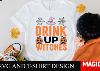 Drink Up Witches Hocus Pocus SVG Bundle, Sanderson Sisters Svg, Hocus Pocus Clipart, Witches Svg, Halloween Svg, Svg files for Cricut and Si