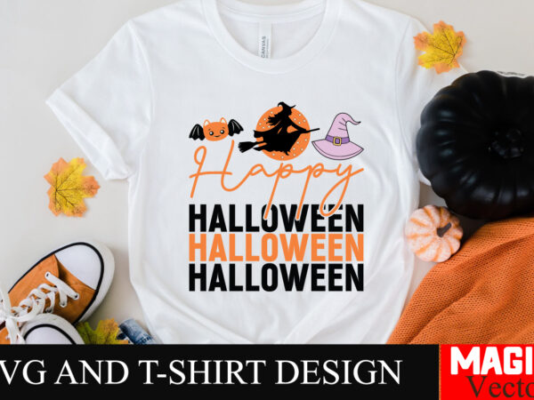 Happy halloween hocus pocus svg bundle, sanderson sisters svg, hocus pocus clipart, witches svg, halloween svg, svg files for cricut and sil graphic t shirt