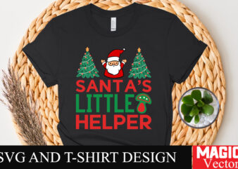 santa’s little helper SVG Cut File,Winter svg, Santa SVG, Holiday, Merry Christmas, Christmas Bundle, Funny Christmas Shirt, Cut File Cricut