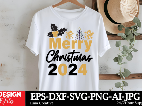 Merry christmas 2024 t-shirt design ,christmas svg design,christmas svg cit file,christmas t-shirt design,christmas t-shirt design bundle,ch