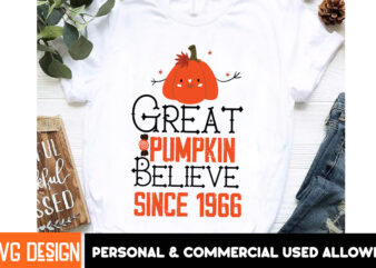 Great Pumpkin Believe Since 1966 Halloween t-shirt design,halloween,Halloween t-Shirt Design bundle,Happy helloween t-shirt design,helloween