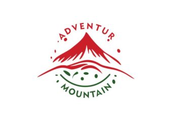 ADVENTUR MOUNTAIN t shirt vector