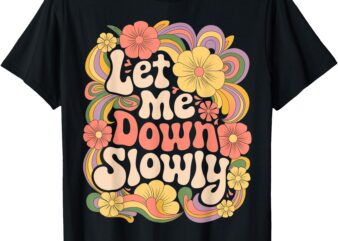 Alec Let Me Down Slowly Floral Art Benjamin T-Shirt