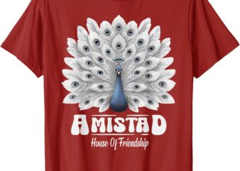 Amistad House Of Friendship, RCA School, Amistad House Red T-Shirt