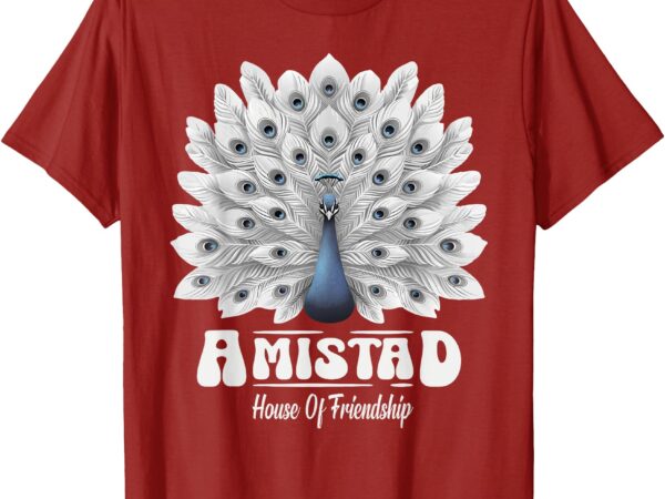 Amistad house of friendship, rca school, amistad house red t-shirt