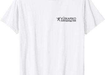 Anthropology Club Black Font Logo T-Shirt