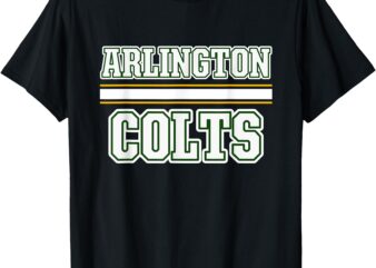 Arlington Colts Horizontal Stripes T-Shirt