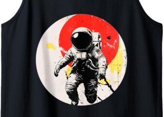 Astronaut Rebellion_ A Journey Beyond Limits Tank Top