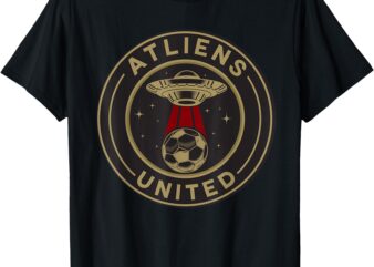 Atliens United, 404 United Atlanta Soccer Fan Jersey Funny T-Shirt