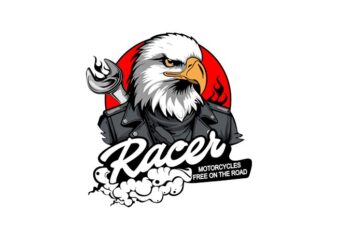 BIKER EAGLE t shirt template