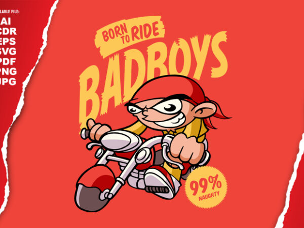 Badboys t shirt template