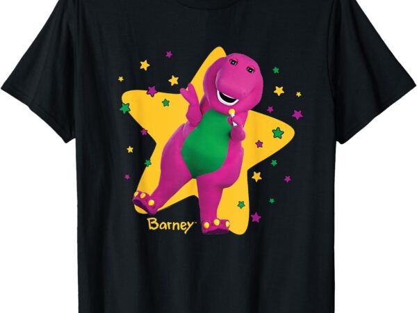 Barney – barney star officially licensed by mattel t-shirt