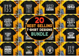 Best Selling T-Shirt Design Bundle