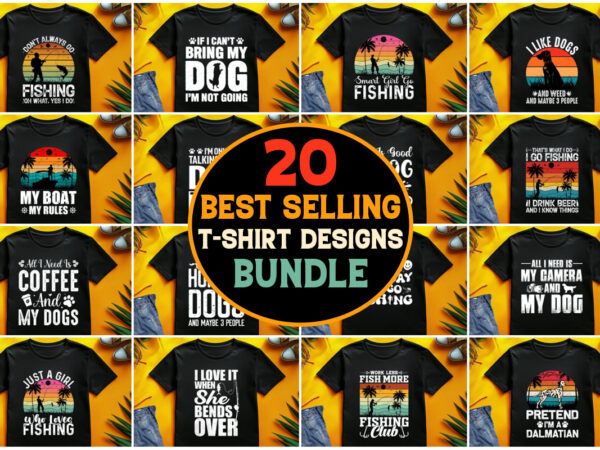 Best selling t-shirt design bundle