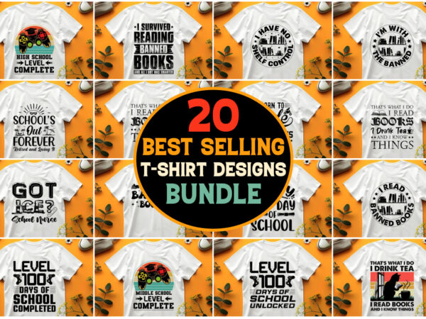 Best selling t-shirt design bundle