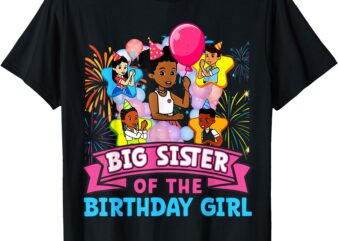 Big Sister Gracie’s Corner Birthday Dolls Cute Party Gift T-Shirt