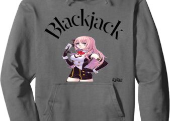 Blackjack Casino Girl Dealer Pullover Hoodie