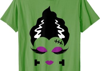 Bride of Frankenstein Monster Halloween Costume T-Shirt