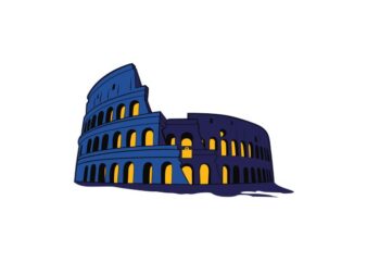 COLOSSEUM t shirt vector file