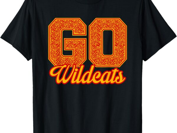 Carlisle wildcats go! school pride t-shirt