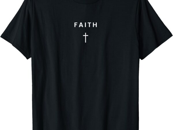 Christian faith cross and bible scripture philippians 4_13 t-shirt