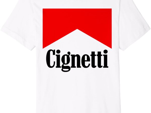 Cignetti tee for men and women premium t-shirt