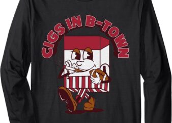 Cigs In B-Town Long Sleeve T-Shirt