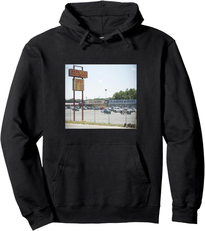 Columbus Farmers Flea Market Pullover Hoodie