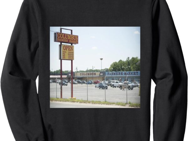 Columbus farmers flea market sweatshirt