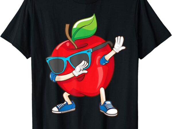 Cool apple art for men women kids apple picking apple lover t-shirt