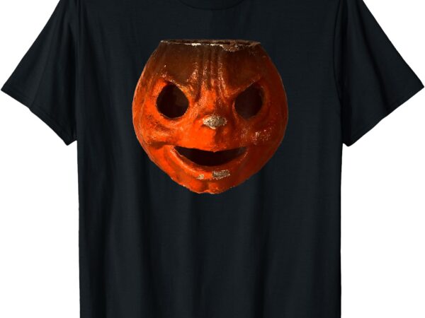 Creepy vintage halloween pumpkin t-shirt