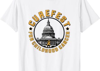 CureFest for Childhood Cancer_ 2024 Design 3 T-Shirt