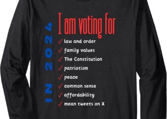 Decision 2024 Long Sleeve T-Shirt