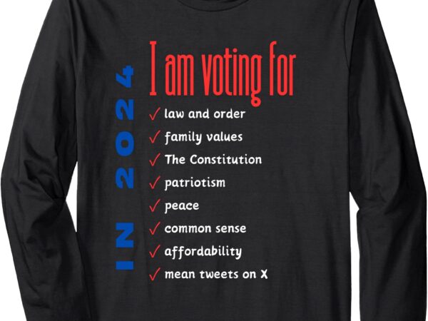 Decision 2024 long sleeve t-shirt