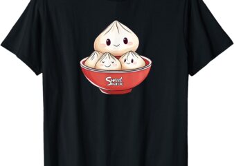 Dim Sum Delight _ Cute Sweet Snack Kawaii Dumpling T-Shirt