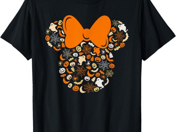 Disney minnie mouse halloween ghosts pumpkins spiders t-shirt