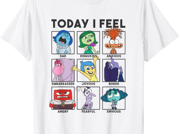 Disney pixar inside out 2 today i feel… vintage panels t-shirt