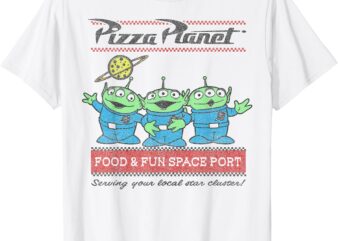 Disney Pixar Toy Story Pizza Planet Aliens T-Shirt